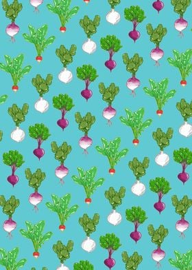 Root vegetable pattern