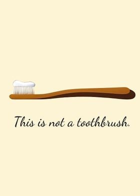 This is not a toothbrush
