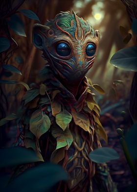 Alien Forest Creature