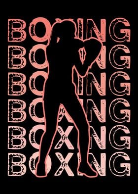 Boxing girl