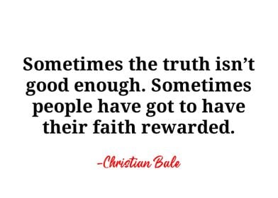 Christian Bale Quote 