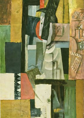 man with guitar 1913