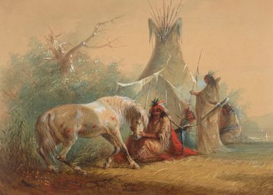 Indian Treating Horse