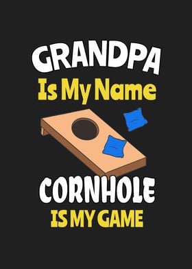 Cornhole Grandpa Funny