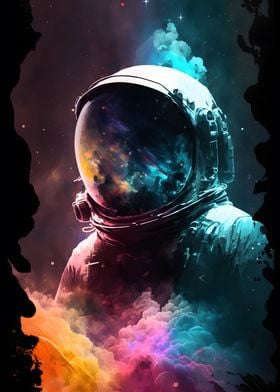 Astronaut lost in Space