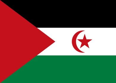 Sahrawi Republic Flag