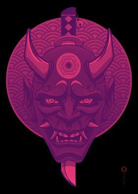 Japanese Hannya Mask