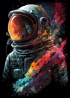 Astronaut lost in Space