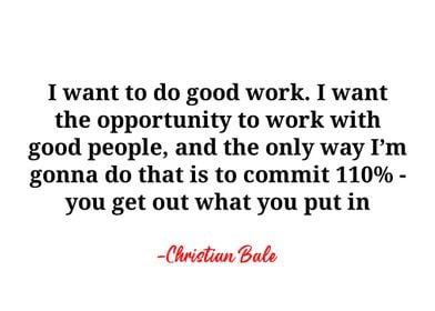 Christian Bale Quote 