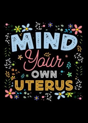 Uterus Flowers Feminist