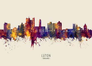 Luton Skyline England