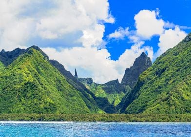 Canyon at Bora Bora