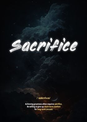 Sacrifice Motivational