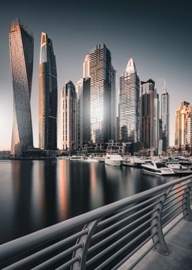 Dubai Marina Skyline