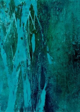 Turquoise abstract