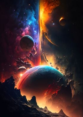 Colors of Universe