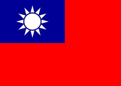 Taiwanese Flag of Taiwan