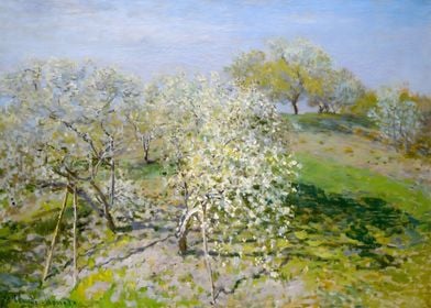 Fruit Trees in Bloom 1873