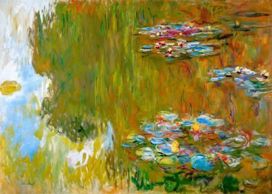 The Water Lily Pond 1919