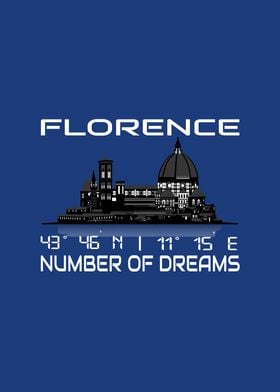 GPS Coordinates Florence