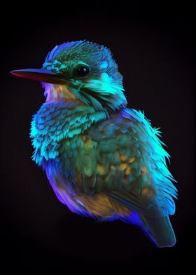 Bright Kingfisher