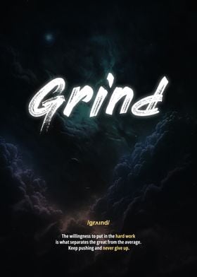 Grind Poster