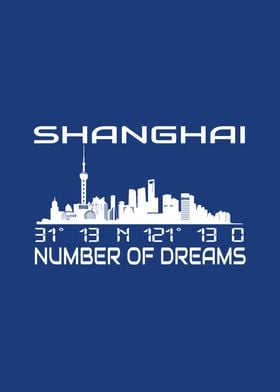 GPS Coordinates Shanghai