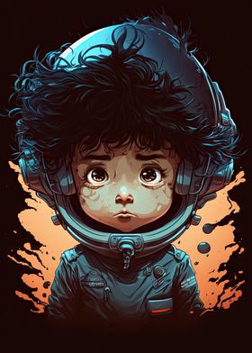 Astronaut Space Character