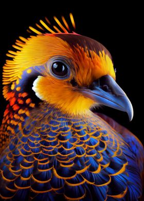 Radiant Golden Pheasant