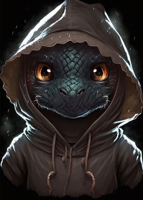 Dragon with a Hoodie