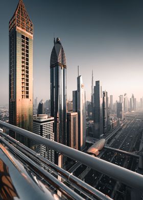 Sheik Zayed Road View