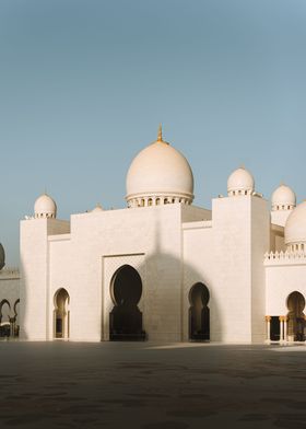 Mosque and shadows