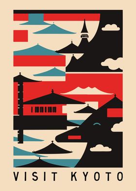 Visit Kyoto Poster