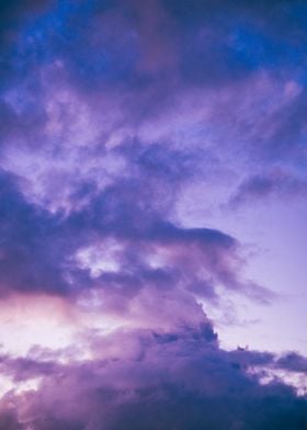 Purple Sky and Heaven