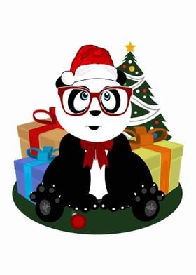 Christmas Panda Nerd