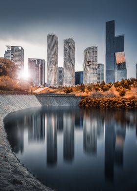 Santa Fe CDMX Skyline