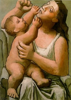 mother and child 1921