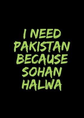 I need Pakistan