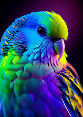 Winged Wonder Parakeet