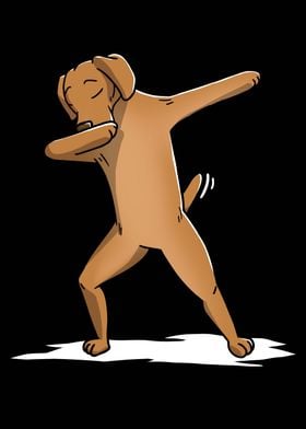 Vizsla Dabbing 