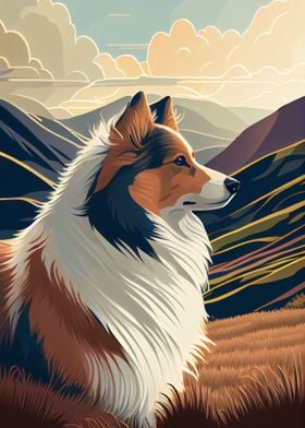 Shetland Sheepdog Nature S