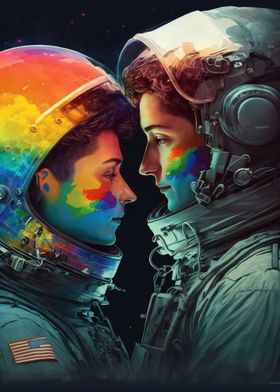 Love in the Rainbow Space