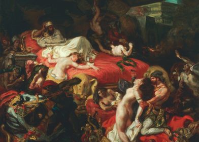 The Death of Sardanapalus 