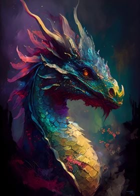 Impressionist Dragon