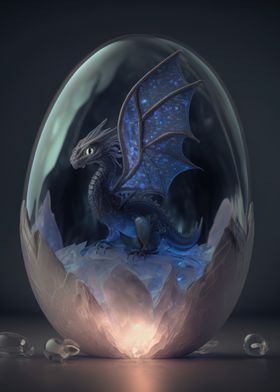 Fantasy Dragon Inside Drag