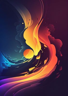 Waves of colors