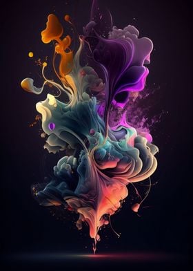 Smoke of colors