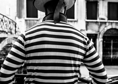 Gondola Driver in Venice