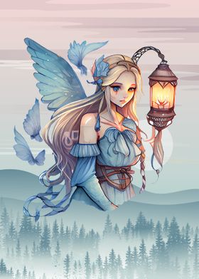 Beautiful Blond Fairy