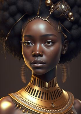 Afro Black Women Melanin